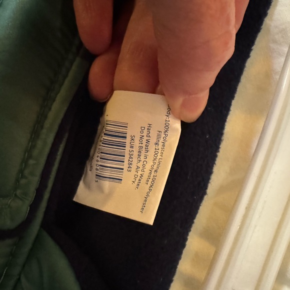 Top Paw Green Polka Dot XL dog coat - Picture 3 of 3